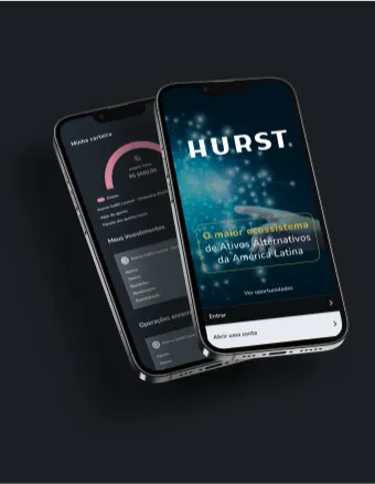 Demonstração App Hurst Capital Mobile