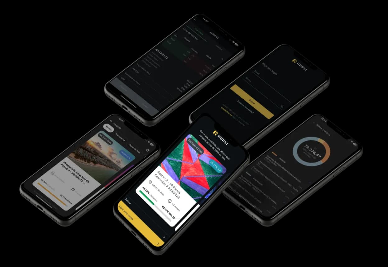 Demonstração App Hurst Capital